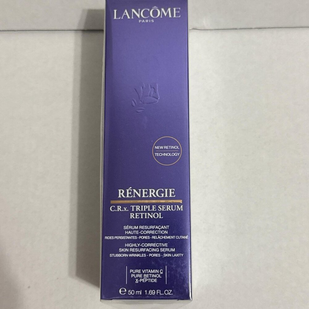 Lancome Renergie C.R.x Triple Serum RETINOL 1.7 oz / 50mL